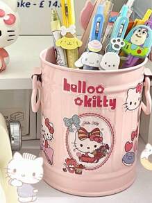 Sanrio 1 pezzo Portapenne da ufficio Sanrio, creativo e insolito, ampio portapenne - Organizer da scrivania portatile per ufficio, adatto per uso in ufficio e per studenti, stile retrò artistico, per forniture scolastiche, back to school