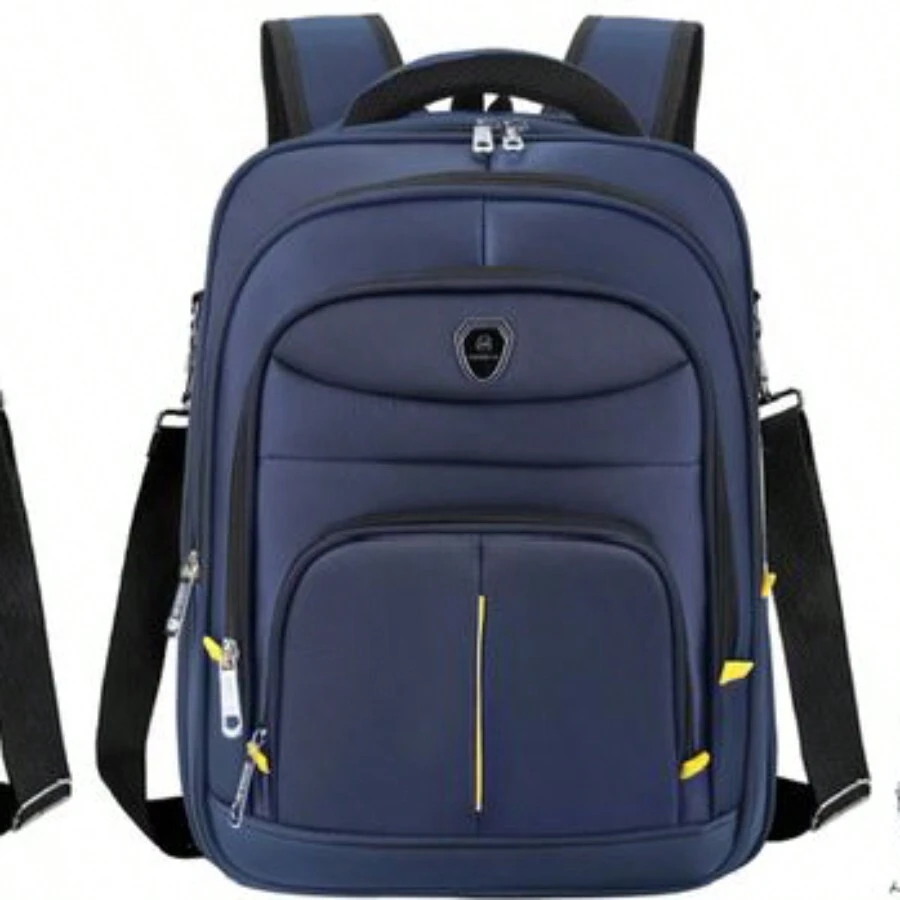 Mochila y portafolio para laptop,mochila y portafolio de negocio - Azul - Ver 1