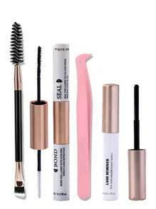 Lash Bond And Seal 10ml Individual Lashes Glue And Seal Super Strong Hold Lash Extension And Lash Glue Remover 5ml Tweezers Kitlash Glue,Eyelash Glue - Baby Pink - View 27