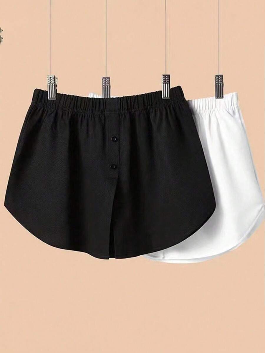 2pcs Women Long Hem Camisole And Waist Skirt Set, Multi-Layer Styling To Cover Hips, Pair With T-Shirt Or T-Shirt, Suitable For Summer, Autumn, Halloween And Other Occasions - Multicolor - View 1