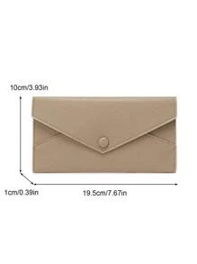 CHARM INFINITE RFID 防盗新款女士钱包软皮信封式长款钱包超薄便携简约手拿包