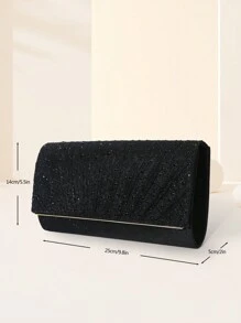 Linda bolsa de mão com glitter, lantejoulas, luxuosa, brilhante, decorada com strass, elegante, para noite, para festeiras, para mulheres, para jantares de noiva, perfeita para festas, casamentos, bailes de formatura, jantares/banquetes, coquetéis
