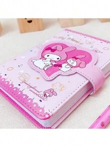 Sanrio Planner Set, Hello Kitty Colorful Cartoon Notebook, Kuromi Cute Planner Box Set, My Melody Multi-Function Neutral Pen Diary, Cinnamoroll Student Birthday Gift Box,School Supplies,Back To School