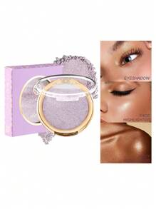 YOUNG VISION 1 盒装烘焙高光粉，偏光高光粉饼，用于塑造面部轮廓和鼻影 - 彩色 - 查看 16