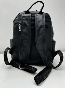 Women's Elegant Reinforced Leather Backpack