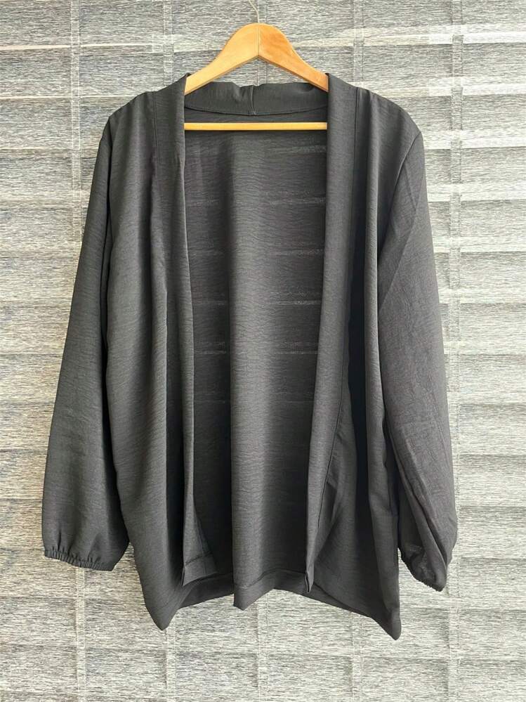 Women Kimonos - 黑色 - 查看 1