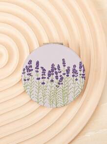 1PC Round 7CM Foldable Double Sided Makeup Mirror With 2X Magnifier Is A Perfect Gift For Dear Mothers, Aunts, Grandmothers, Daughters, Nieces, Sisters, Goddaughters, Brides And Lovely Bridesmaids! Ideal Gift For Holidays, Birthdays, Weddings, Mother's Day, Valentine's Day, New Year's Day, Etc.