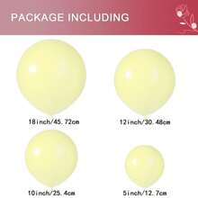 高品质乳胶气球套装 18/12/10/5 英寸派对装饰气球适合生日、情人节婚礼、毕业派对、新季节新娘送礼会、性别揭示派对装饰气球 - 彩色 - 查看 37