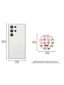 1PC Round 7CM Foldable Double Sided Makeup Mirror With 2X Magnifier Is A Perfect Gift For Dear Mothers, Aunts, Grandmothers, Daughters, Nieces, Sisters, Goddaughters, Brides And Lovely Bridesmaids! Ideal Gift For Holidays, Birthdays, Weddings, Mother's Day, Valentine's Day, New Year's Day, Etc.