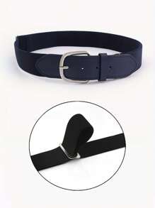 1pc Adjustable Kids Elastic Baseball Style Waistband - View 4