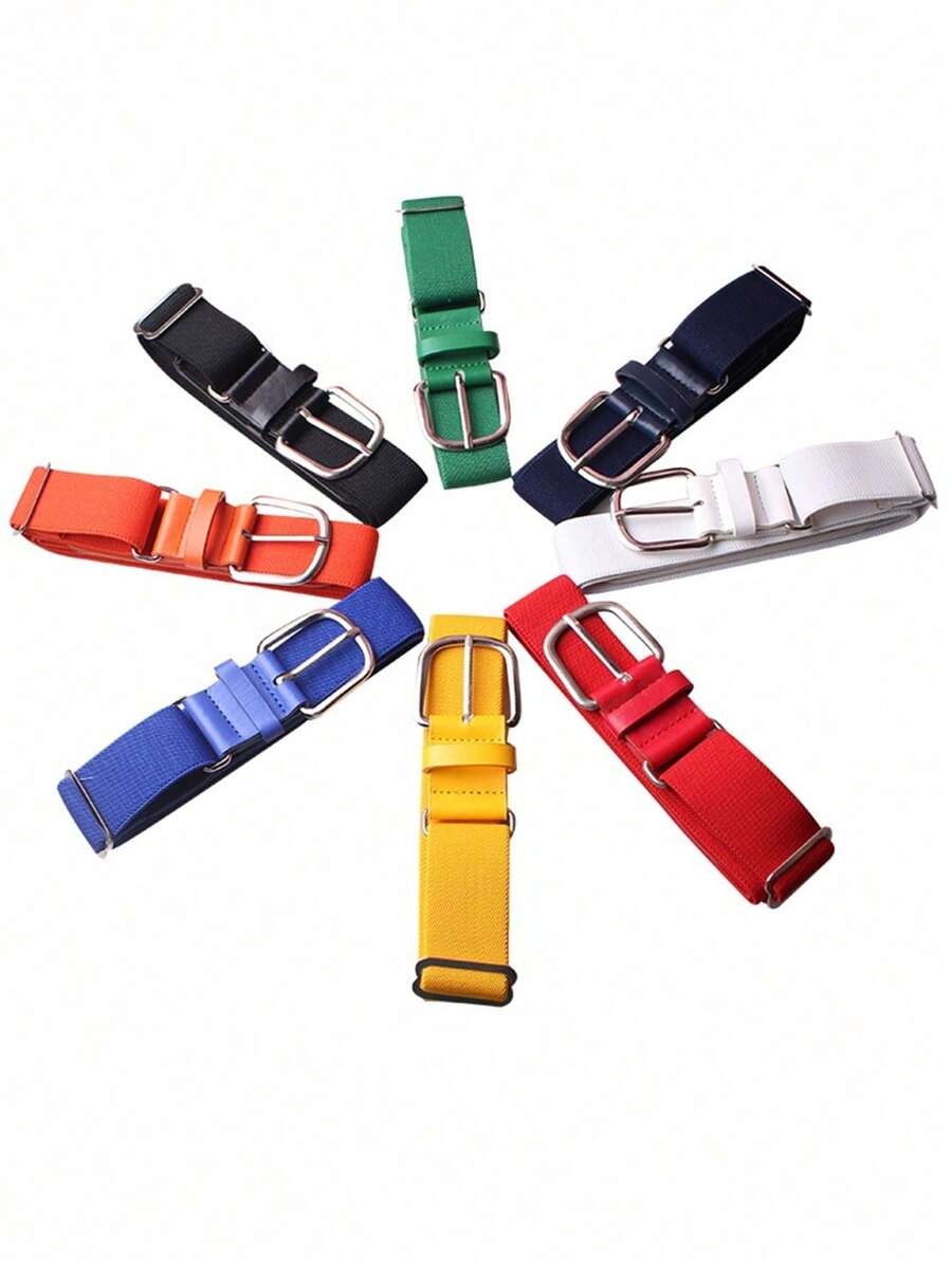 1pc Adjustable Kids Elastic Baseball Style Waistband - View 1