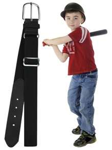 1pc Adjustable Kids Elastic Baseball Style Waistband - View 2