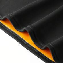 Sheonly 2 Colors Fashion Winter Autumn And Winter Pullover Thermal Men Underwear,Warm Long Sleeve Fleece Thick Lingerie,Men Underwear Set - Black - View 4