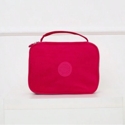 Estojo Escolar Unissex Juvenil Matelassê Estojo Organizador Grande Jumbo Box 2 Compartimentos