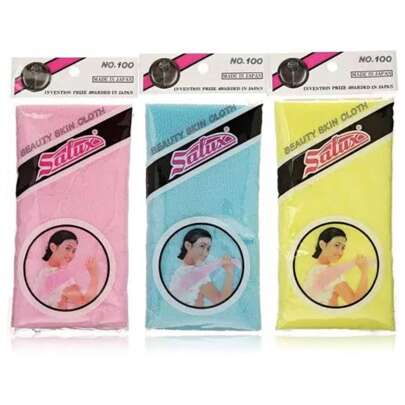 Zacate Estropajo Para Cuerpo Saluk Tela Strech Fashion Baño