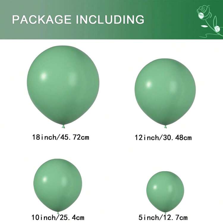 高品质乳胶气球套装 18/12/10/5 英寸派对装饰气球适合生日、情人节婚礼、毕业派对、新季节新娘送礼会、性别揭示派对装饰气球 - 彩色 - 查看 44