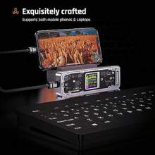 Explorer Edition DOCKCASE Smart SSD Enclosure 10s Power Loss Protection NVMe M.2 Enclosure Real-Time Health Detection Dual Type-C Ports USB-C 3.2 Supports NVMe SSD Up To 4TB Silver - GlossySilver1 - View 9