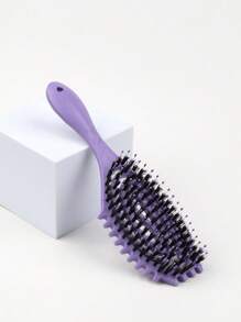 1 件定义造型缠结头发梳子空心梳沙龙头发按摩空气梳垫卷发刷防静电造型刷用于梳理缠结头发，按摩头皮，用于浴室，梳妆台，适合男女，最佳礼物。