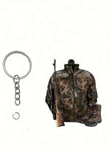 2D Acrylic Hunting Themed Keychain, Perfect Gift For Hunting Enthusiasts, Suitable For Personalized Dog Keychains On Thanksgiving, Christmas And Halloween - Lightweight Backpack Hanging Accessory, Ideal For Party And Birthday Gifts Car Accessories Bag Charm Backpack For School Cute Goth Y2k Bag Accessories Lanyards With Id Holder Car Accessories Bag Charms - Multicolor - View 17