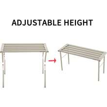 Soportes metálicos para plantas, soporte para maceta de flores de aluminio resistente a la oxidación, estantes de exhibición de plantas para decoración de salas de estar, balcones y jardines (60 blancos) - 60 Blanco - Ver 6