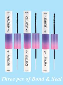 3pcs/2pcs 10ml Adhesive & Sealing Liquid, 5ml Remover, Eyelash Extension Glue, Eyelash Glue & Sealing Liquid, Single Eyelash Glue & Sealing Liquid, Super Sticky DIY Eyelash Extension Glue, Cluster Eyelash Glue, 2-In-1 Adhesive & Sealing Liquid, Cluster Eyelash Glue, Eyelash Cluster Tool, Eyelash Extension Tool, Eyelash Tool Kit, Strong DIY Eyelash Extension, Waterproof Cluster Eyelash Glue Eyelash Extension Kit Makeup Tools, Christmas Gift, Holiday Gift - Pink - View 14