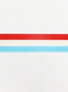 Slouchy Elastic No-Tie Shoelace For Flat Shoes, Canvas Shoes, Sneakers, Athletic Shoes - Multicolor - View 4