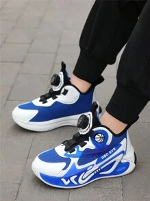 Boys' Breathable Mesh Sports Shoes - Spring/Autumn Series, New Arrival, Lightweight, Comfortable, Flexible - Suitable For Outdoor Sports And Casual Wear - Blue - View 8