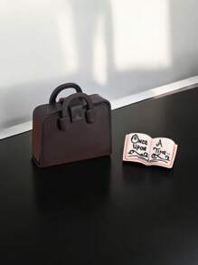 [Mini Desk & Backpack Set] Compact And Adorable, Recreating Classroom Scenes With Great Creativity! Exquisitely Realistic Design: Mini Desk + Backpack, Perfectly Reproducing The Atmosphere Of The Classroom, With Lifelike Details. Fun Interaction: Suitable As Dollhouse Accessories, Handicraft DIY, Or Photography Props, Adding Endless Enjoyment. - Multicolor - View 14