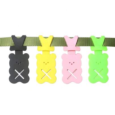 狗屎袋支架，优质垃圾袋支架，适用于牵引绳，狗屎袋分配器，适用于散步跑步自行车配件宠物便便夹