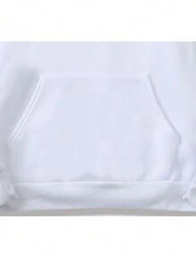 Sudadera de algodón con estampado de RENO, "PERSONALIZALA CON TÚ NOMBRE" - Blanco - Ver 2