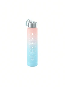 1pc, 300ml, 750ml, 2000ml Outdoor Sports Large Capacity Gradient Color Water Bottle/Tumbler, Portable For Outdoor & Home Use