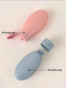3pcs Anti-Leakage Travel Bottles Set For Shampoo, Lotion And Toiletries, Travel Accessories For Dorm & School, Travel Containers - Multicolor - View 5