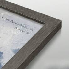 24x36 Poster Frames 5-Pack, Grey Solid Wood Picture Frame, Exclusive Wood Grain, Wall Mount - Grey - View 3