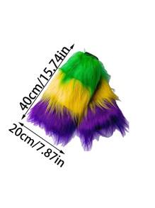 1 Pair Color Long Hair Highly Attractive Level High Sense Atmosphere All Wear Socks Halloween - Color - View 2
