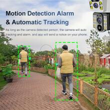 SWVW V380 Pro 10 倍变焦 4K 太阳能摄像机 4G SIM 卡双镜头 8MP 高清夜视网络闭路电视监控云台 PIR 人体检测报警防水内置电池摄像机 - 800萬4K高畫質攝影機 - 查看 6