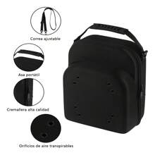 Bolsa De Transporte De Gran Capacidad Para Gorras De Béisbol - Negro - Ver 4