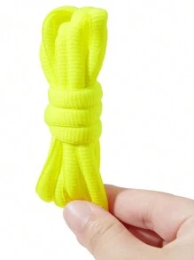 聚酯纤维半圆形鞋带，适用于休闲鞋、运动鞋、靴子、男女通用多色鞋带配件、女士男士运动鞋、男士训练鞋、跑步鞋、休闲鞋 - 彩色 - 查看 36