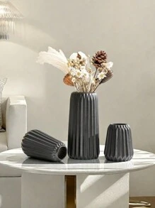 树脂花瓶，北欧风白色花瓶，可用作餐桌装饰、卧室装饰、置物架装饰，可爱波西米亚风花瓶，适合农舍、玄关、客厅、办公室装饰，也可用于生日、毕业、家居装饰、返校季、学习用品等场合，玻璃花瓶 - 彩色 - 查看 7