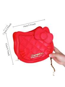 Style Chain Crossbody Bag, Versatile Leather Shoulder Crossbody Bag, Fashionable Date And Vacation Bag