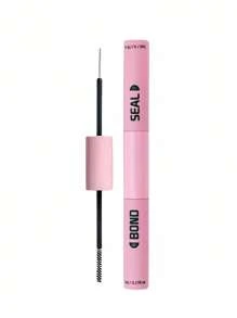 10ml 强力定型胶水，含 5ml 温和卸妆液、精密刷子和镊子，打造完美妆效 - 低致敏性、无香型化妆工具，完整睫毛粘合和密封套装，睫毛胶水，睫毛胶水