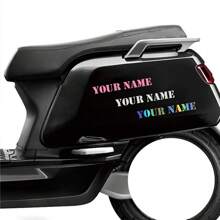 1 Pc Custom Sticker, Helmet Sticker, Motorcycle Sticker, For Helmets, Motorcycles And Other Smooth Surfaces, Furniture Custom Label Decoration For Home, Office, Commercial & Commercial Decoration & Gifts.,Multi-Functional,Adjustable,Durable,Anti-Mold,Ornamental,Adhesive,Reusable,Cute,Stylish,Adorable,High-Quality,Colorful,Custom,Unique,Personalized,Ideal Gifts For Him,Ideal Gifts For Her,Her,Boyfriend,Girlfriend,Dad,Mom,Family,Friends,Son,Daughter,Kids,For Anniversaries,For Birthdays,For Housewarming,For Graduation,Kitchen,Dining Room,Bedroom,Office,Living Room,Home,Garden,Tea Room,Back To School Supplies - Multicolor - View 4