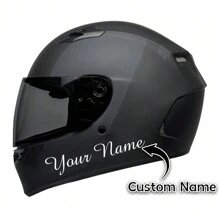 1 Pc Custom Sticker, Helmet Sticker, Motorcycle Sticker, For Helmets, Motorcycles And Other Smooth Surfaces, Furniture Custom Label Decoration For Home, Office, Commercial & Commercial Decoration & Gifts.,Multi-Functional,Adjustable,Durable,Anti-Mold,Ornamental,Adhesive,Reusable,Cute,Stylish,Adorable,High-Quality,Colorful,Custom,Unique,Personalized,Ideal Gifts For Him,Ideal Gifts For Her,Her,Boyfriend,Girlfriend,Dad,Mom,Family,Friends,Son,Daughter,Kids,For Anniversaries,For Birthdays,For Housewarming,For Graduation,Kitchen,Dining Room,Bedroom,Office,Living Room,Home,Garden,Tea Room,Back To School Supplies - Multicolor - View 7