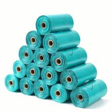 150 bolsas para excremento de perro en 10 rollos, bolsas para residuos de perro extra gruesas y resistentes 100% a prueba de fugas con aroma a lavanda, bolsas de excremento de perro.