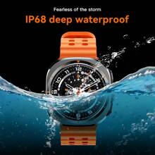 Reloj inteligente maxwear gtr11 ultra pantalla de 1,45 pulgadas 4GB de memoria ip68 Bluetooth impermeable llama a alerta ai - Gris - Ver 9