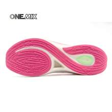 ONEMIX Nylon Carbon Fiber Running Shoes Marathon Shoes Breathable Ultra Light Track Field Kilometer Sneaker - Pink - View 2