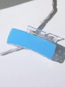 1個客製化比賽日加油隊名彩虹字體髮夾，伴娘禮物，個性化姓名髮爪，婚禮髮飾，生日禮物，派對小禮，開學季，教師禮物，可愛，Y2K，美學，給她的 - 方塊發爪 - 查看 34