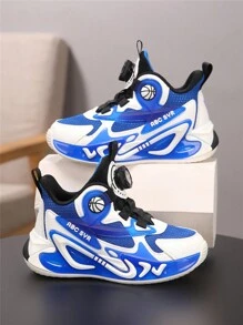 Boys' Breathable Mesh Sports Shoes - Spring/Autumn Series, New Arrival, Lightweight, Comfortable, Flexible - Suitable For Outdoor Sports And Casual Wear - Blue - View 4