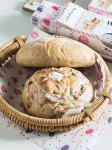 10/50张厨房食品用纸防油纸三明治纸汉堡纸防油食品纸垫汉堡纸烘焙纸 - 彩色 - 查看 7