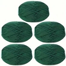 5 stuks ultrazachte handgehaakte stof, voor haken, breien en meerkleurige garens, doe-het-zelf-knutselgarens, 4-draads garen voor doe-het-zelf-sjaal, muts, trui, haakpakketten voor beginners, comfortabel en gezond leven