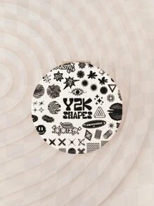 1PC Round 7CM Foldable Double Sided Makeup Mirror With 2X Magnifier Is A Perfect Gift For Dear Mothers, Aunts, Grandmothers, Daughters, Nieces, Sisters, Goddaughters, Brides And Lovely Bridesmaids! Ideal Gift For Holidays, Birthdays, Weddings, Mother's Day, Valentine's Day, New Year's Day, Etc.